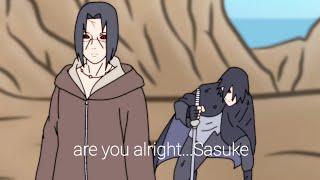 Itachi saves Sasuke from Ishiki  fan animation