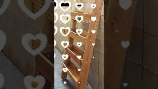 Wooden kitchen gardening outdoor pots  Best plants planning #shorts #kitchengardening