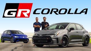 2023 Toyota GR Corolla Review  DRAG RACE + LAP TIMES