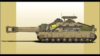 How To Draw Cartoon Tank T-95  HomeAnimations - Cartoons About Tanks
