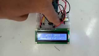 Arduino - LCD 16x2 Auto Scroll Text