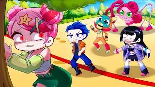 Anna VS Lisa & Alex & Mommy Long Leg Play Red Light Green Light Game  Gacha Club & Gacha Life