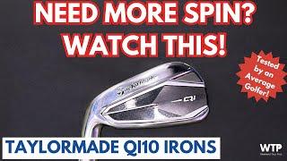 TAYLORMADE Qi10 IRONS REVIEW A Game Improvement Iron Offering High Spin