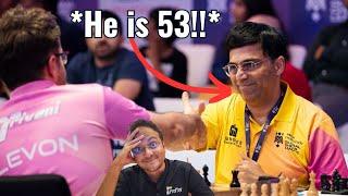 What a guy Vishy Anand beats Levon Aronian  Global Chess League 2023