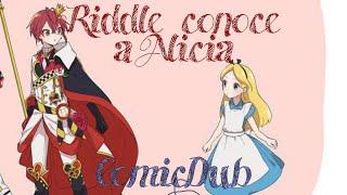 DISNEY TWISTED WONDERLAND Riddle conoce a Alicia  ComicDub Español Latino