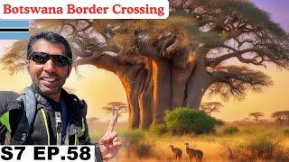 Surprising Border Crossing into Botswana After Change of Plans  S7 EP.58  Pakistan to Africa