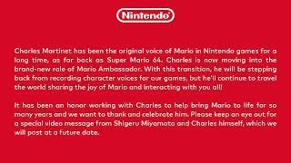 Mario Loses His Voice Charles Martinet Stepping Away from Iconic Role