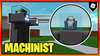 How to get the MACHINIST BADGE + MECH ABILITY in ABILITY WARS  Roblox