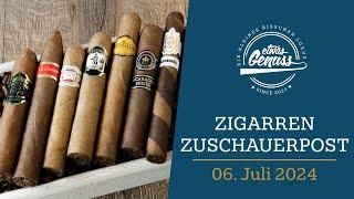 Unbekannte Zigarren am Start dank Zuschauerpost  Zigarren Haul vom 06. Juli 2024
