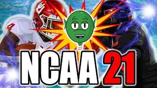 OU vs Texas Tech 2020 Gameplay NCAA 21 PC Mod Madden 21 College Football
