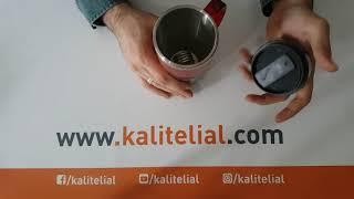 Araç İçi Su Isıtıcılı Termos Kupa Bardak - www.kalitelial.com