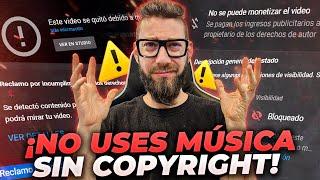 No USES MUSICA sin COPYRIGHT CUIDADO