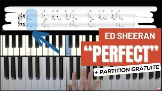 Apprendre à jouer Perfect de Ed Sheeran - Leçon de piano pour débutant