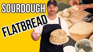 Sourdough Flatbread  A Complete 18-Minute Guide