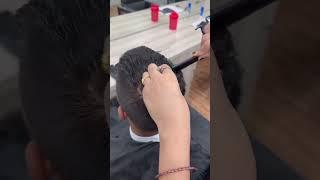 Demo Of Professional Contour & Scissor Over Comb Haircut       #malehaircut #haircut #barbering