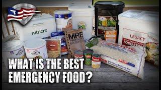 Best Emergency Food?  Survival Food Comparison