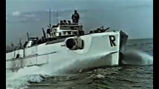 Rare WW2 Footage - German E-Boats - No Music Pure Sound