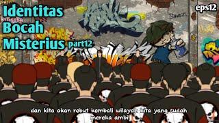 #eps12  identitas bocah misterius part 12 -  ternyata si rambut ijo adalah..? - animasi jagisa