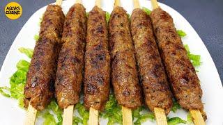 Kofta Kebabs Middle Eastern Recipe With Tzatziki Sauce by Aqsas Cuisine Lebanese Kofta Kebab Kafta