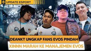 RRQ XINNN dan DEANKT Marah Ke MANAJEMEN EVOS Tak Mau Keluarkan Duit Hingga FANS PINDAH TIM