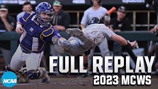 LSU vs. Wake Forest 2023 Mens College World Series semifinals 62223  FULL REPLAY