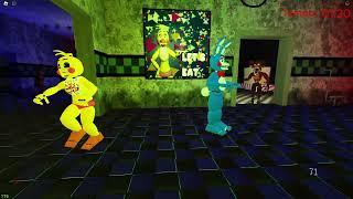 Five Nights At Freddys Doom 2 roblox -  Golden Freddy night complete - just walking - gameplay solo