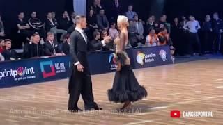 Tango  Andrejs Grinevics - Kornelija Dobrovolskyte LAT  WDSF World Championship Youth Standard