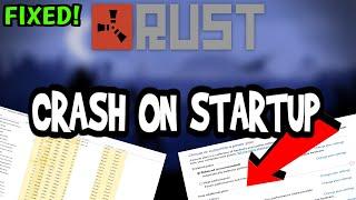 How To Fix Rust Crashes 100% FIX