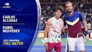 Carlos Alcaraz vs. Daniil Medvedev Full Match  2023 US Open Semifinal