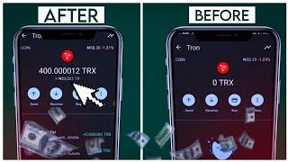 How to Earn TRX for free  I Earn 400 TRX & Giving TRX Out  Best TRX Mining Site 2023