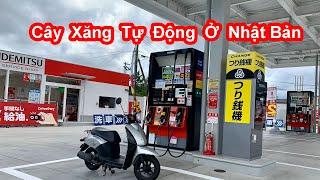 Ngày Nghỉ Đi Đổ Xăng Tại Cây Xăng Tự Động  Cuộc Sống Ở Nhật  QuanJP