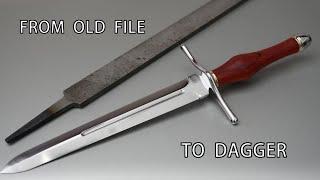 Making a Dagger out of  Old File