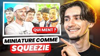 Comment réaliser des miniatures comme Squeezie ?