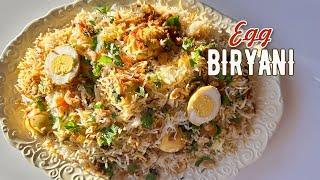 How to Make Egg Biryani wEnglish subtitles