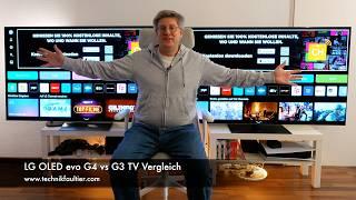 LG OLED evo G4 vs G3 OLED evo TV Vergleich - 65 Zoll Fernseher