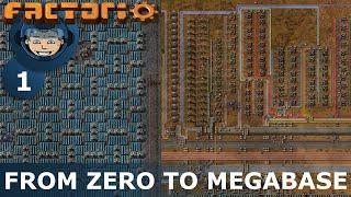 FROM ZERO TO MEGABASE - Factorio Part 1 - Beating The Game