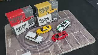 Ver2MiniGT Drop Ep28 New Variants S15 Bronze Yellow McLarenF1 Red UrusSafetyCar RangeRover Davos