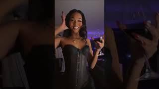 Edwina Carla Issac Dancing in dress for New Year with friends Full Live Stream #edwinacarlaissac