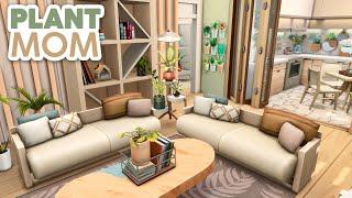 Plant Mom Apartment  The Sims 4 Speed Build Apartment Renovation