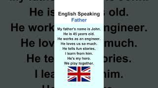 English Speaking Father