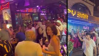 Best Bars & Pubs in Alanya【4K】Bar Street 2023  Alanya Barlar Sokağı