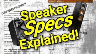 Ep. 16 - Understanding Speaker Specs  Speaker Setup  Home Theater Gurus  Klipsch  SVS  JBL