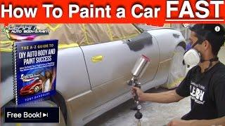 How To PAINT ANY CAR Yourself - STEP-BY-STEP Car Painting in 12 Minutes