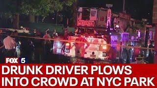 3 killed after alleged drunk driver plows into crowd at NYC park