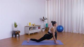 Young flexible girl performing the 12 steps of Surya Namaskar ...  Indian Stock Footage  Knot9