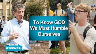Stuart & Cliffe Knechtle  If Jesus Humbled Himself We Can Humble Ourselves  Give Me An Answer