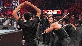 Roman Reigns fights security guards On this day in 2019