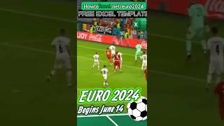 Euro 2024 free Excel template to track games and make predictions #shorts