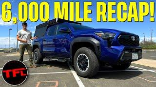 2024 Toyota Tacoma Heres a Recap and What We Think After Owning It For 6000 Miles