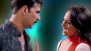 चुप हो जा ठरकी  तू बेटी का बाप होके - मेरे साथ प्यार का नाटक करता रहा  Akshay Kumar Sonakshi Sinha